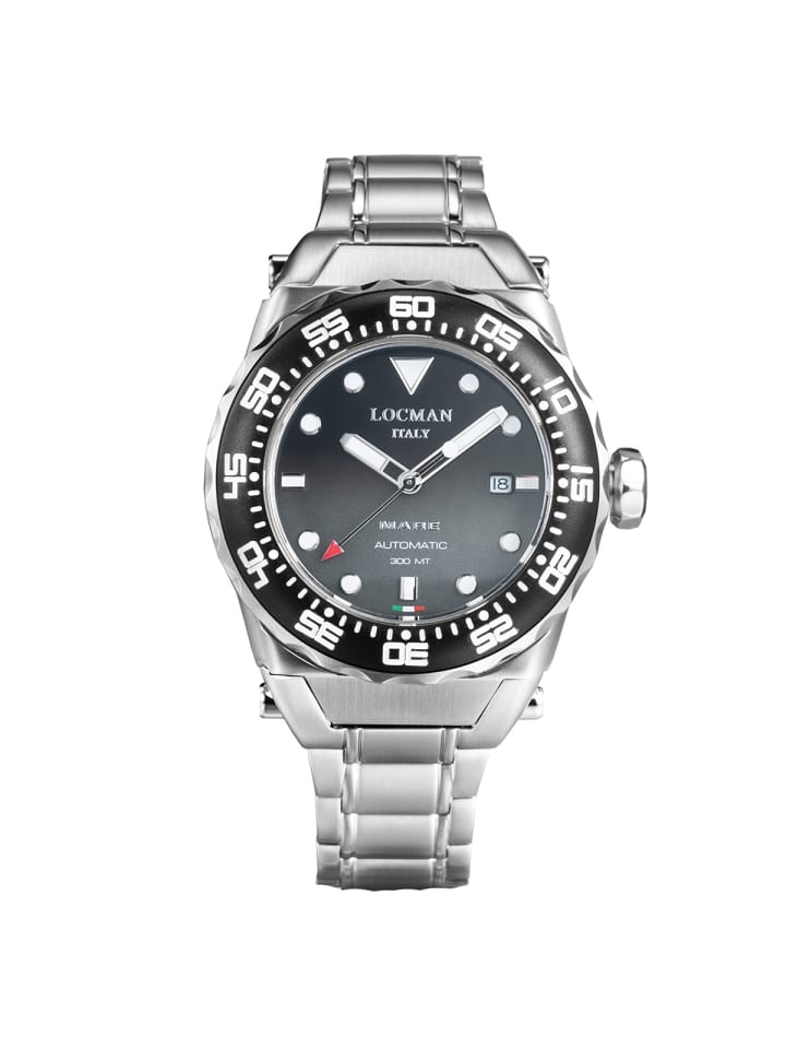 Herrenuhr "Mare 300MT Automatik" in Silber