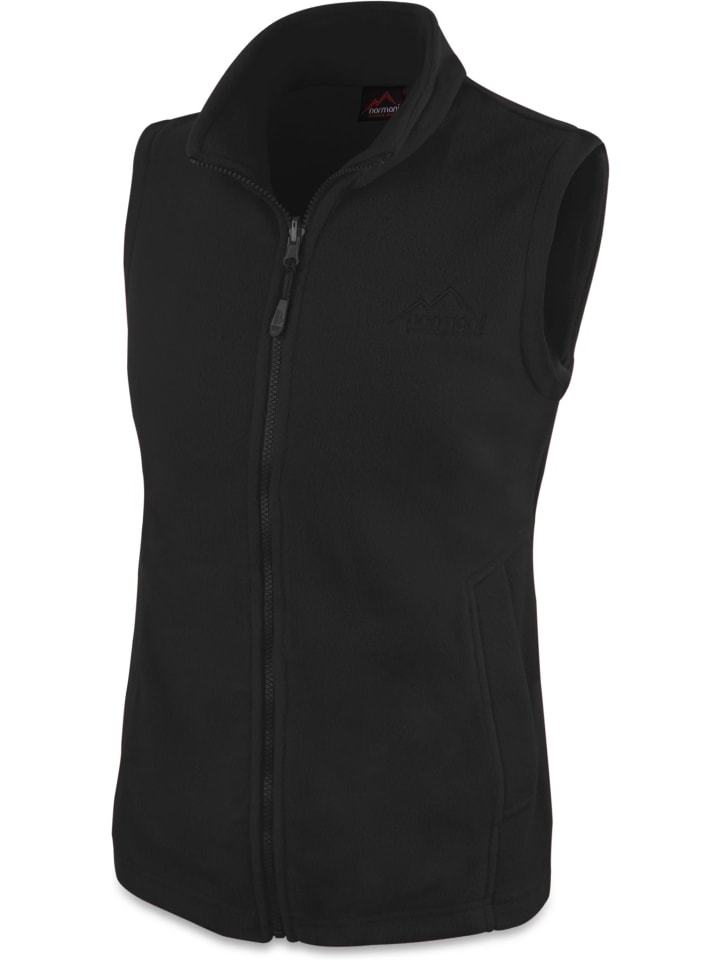 Damen Fleeceweste Kiamika in Schwarz