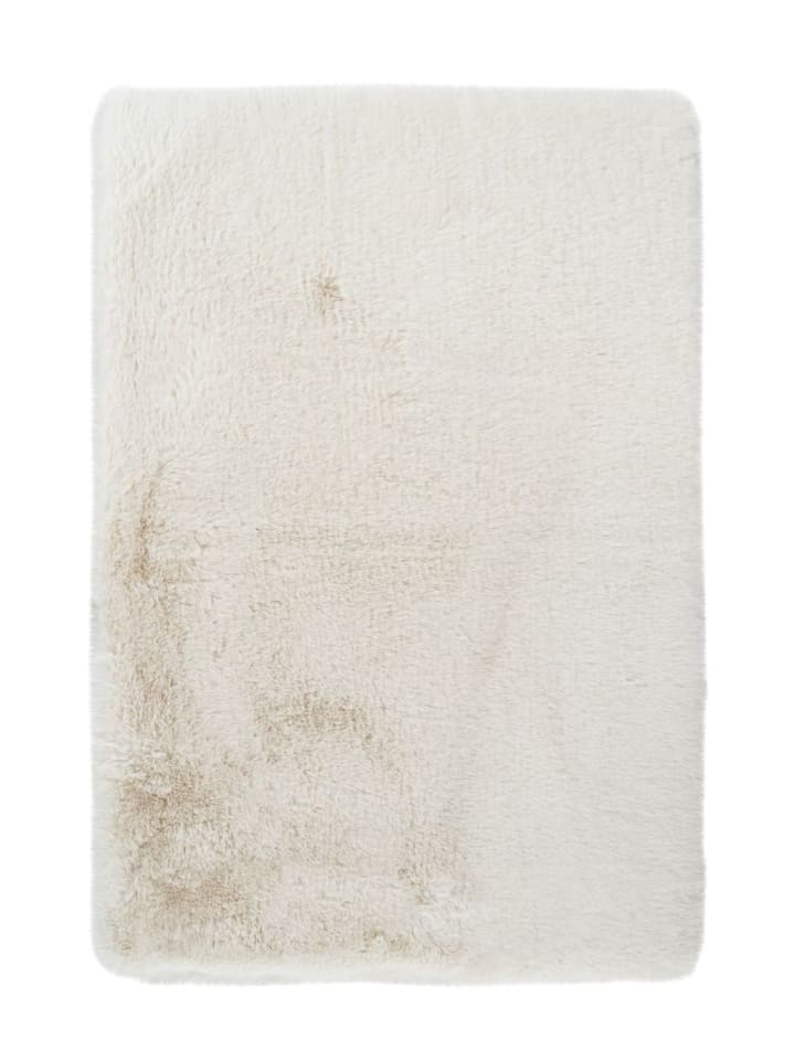 Hochflor Teppich Badematte Robert 625 in Weiß