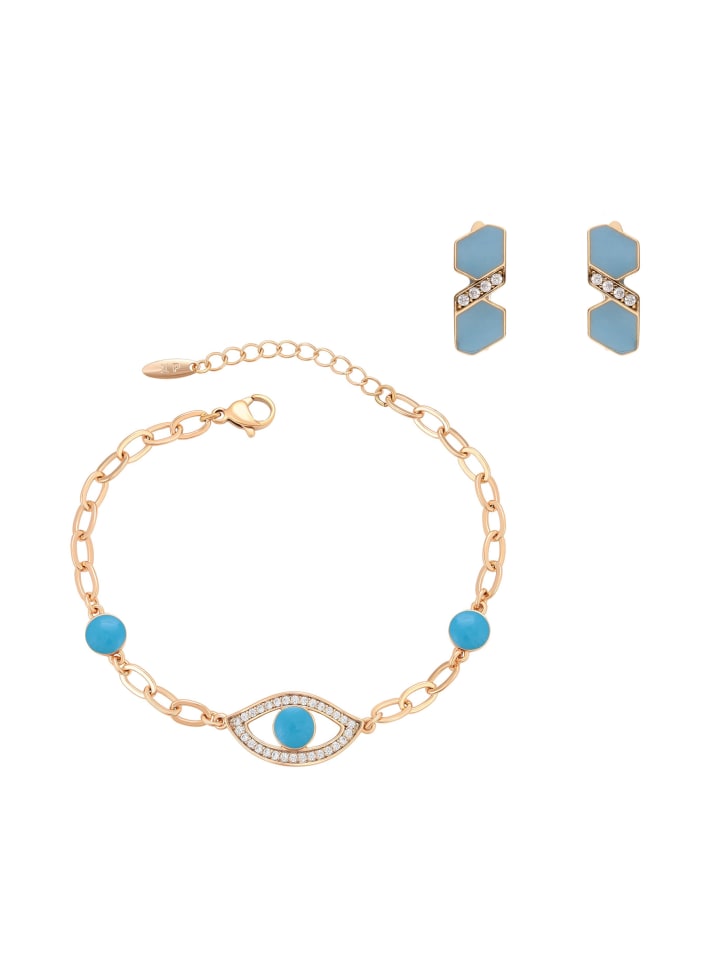 Women Jewelry Set in gold