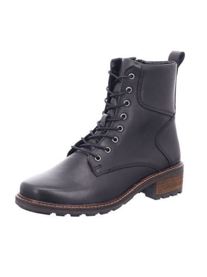 Stiefelette in schwarz