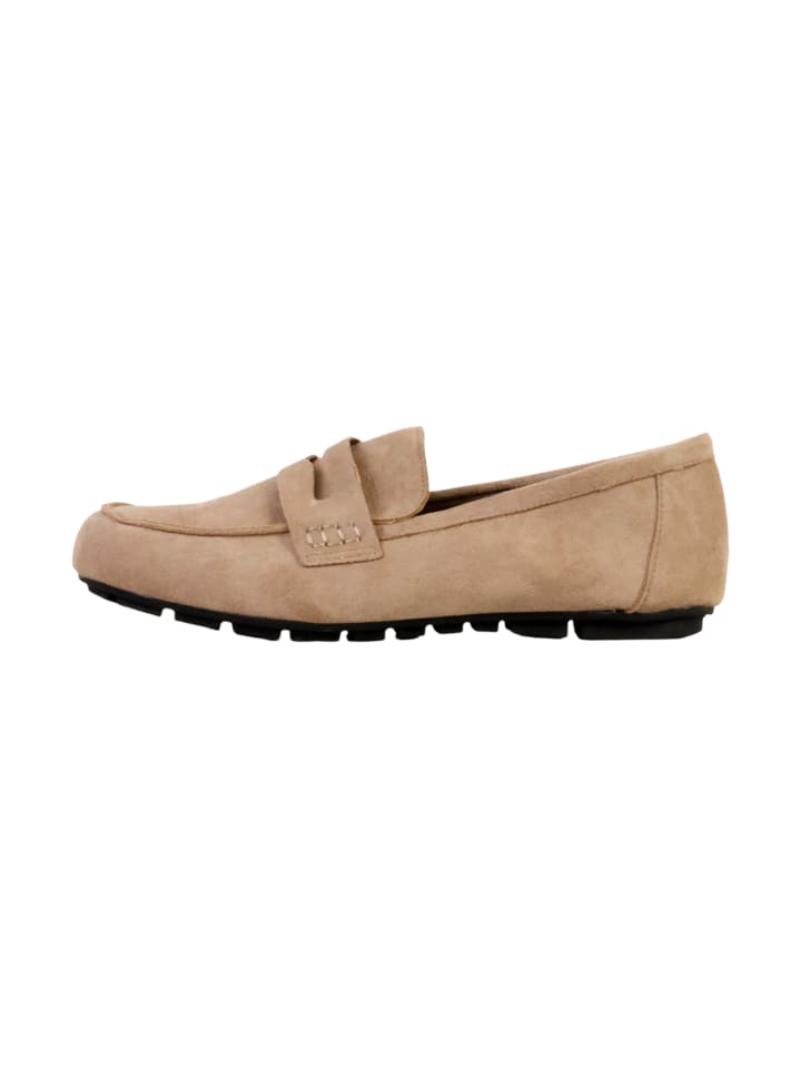 Slip-On-Mokassins Grün