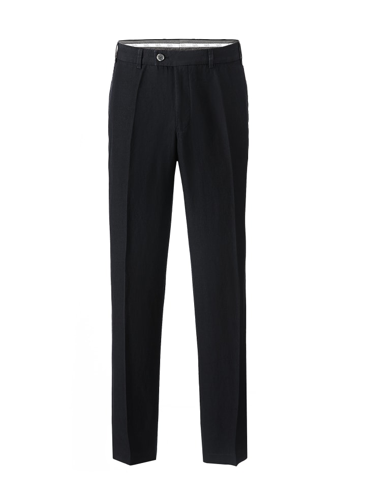 HILTL H-Hose Baumwolle lang in Super blac