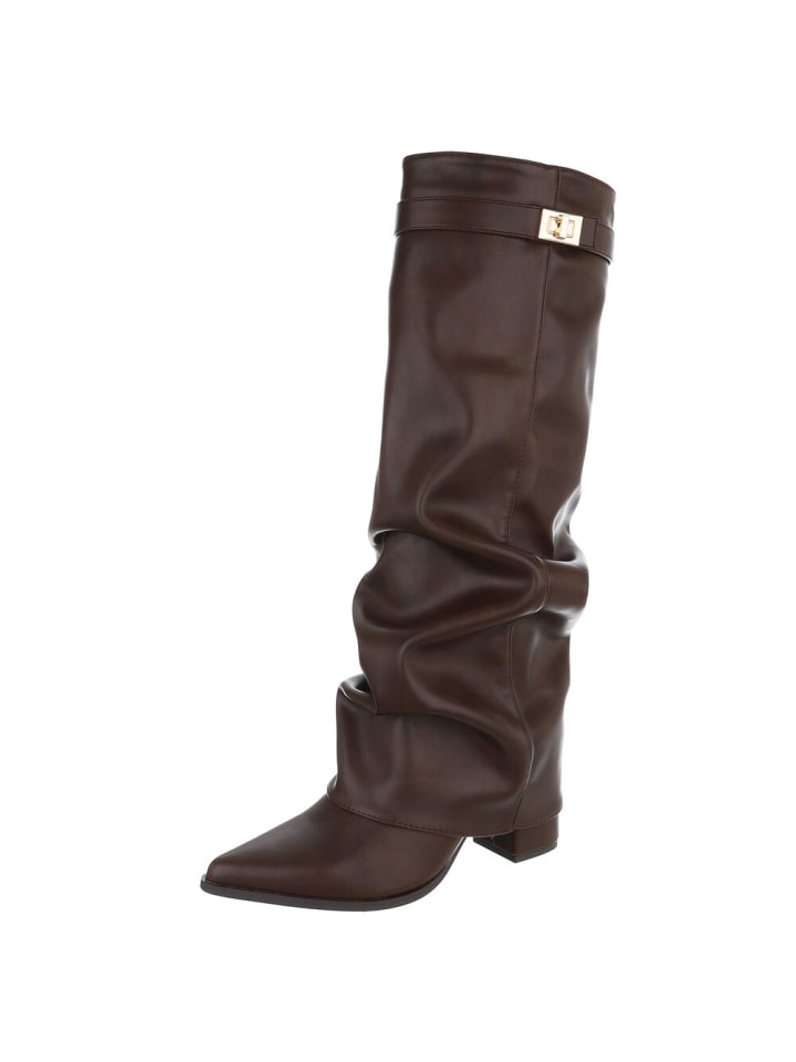 High Heel in Braun