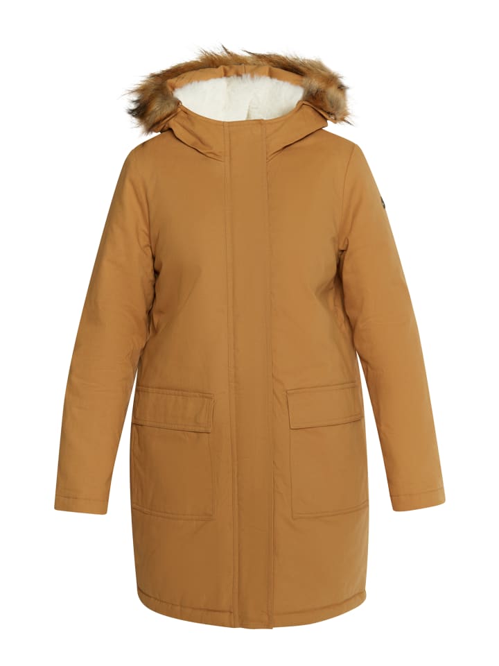 Damen Winterparka in Kamel