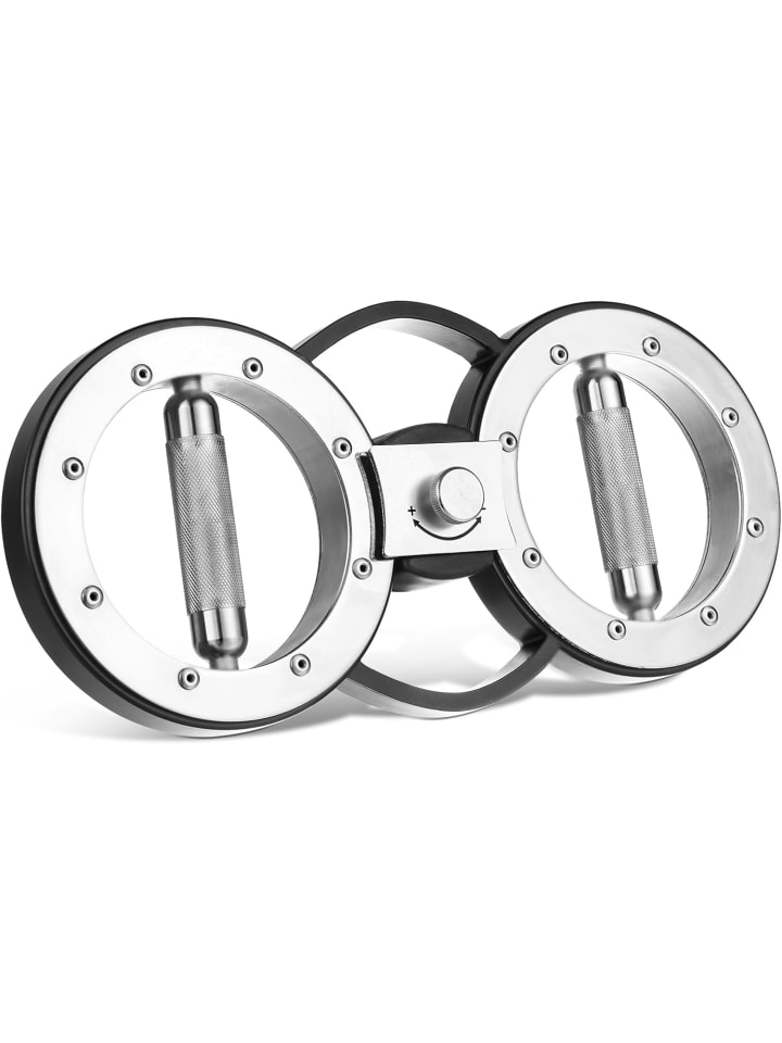 Muskeltrainer Verbrennungsmaschine in Silber