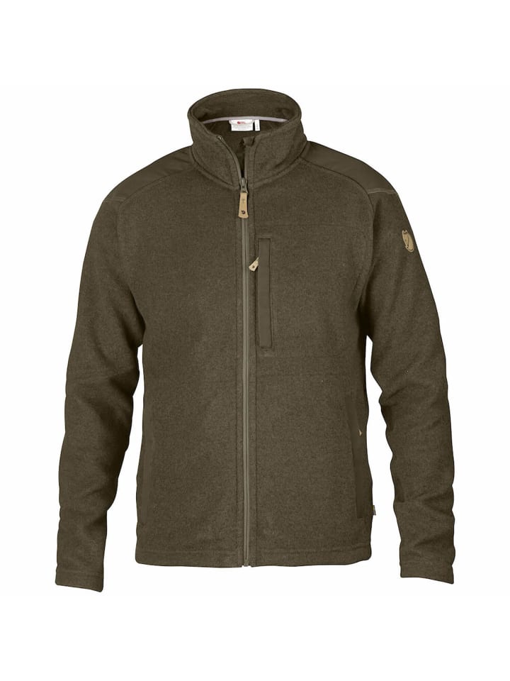 Buck Fleece in Dunkeloliv