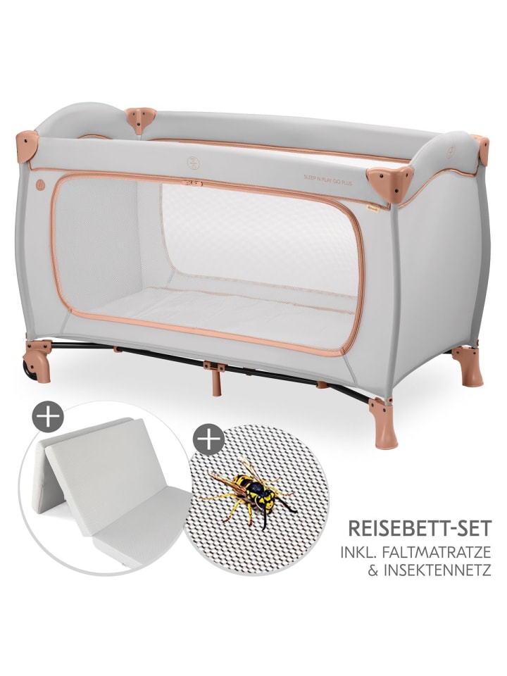 Reisebett Sleep N Play Go Plus in orange