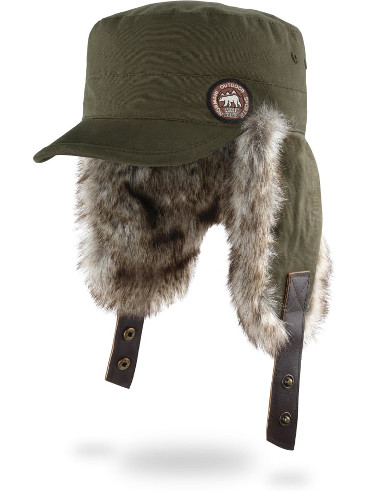 Wintermütze Arctic Karhu in Oliv
