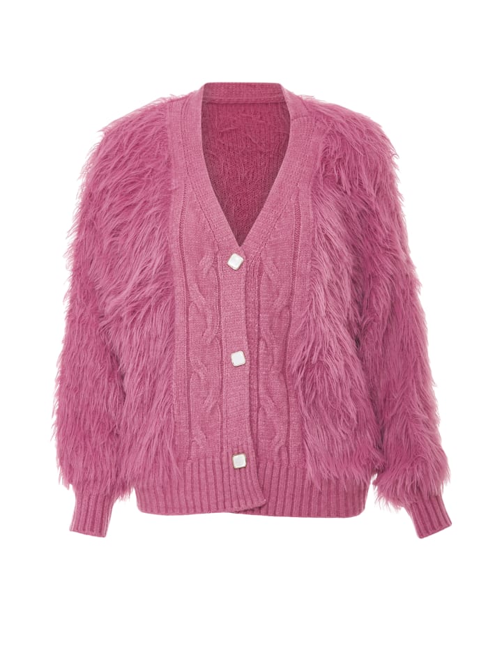 Damen Strickjacke in Flieder