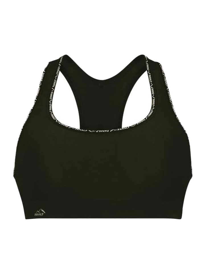 Sport-BH Pan Alp in Schwarz