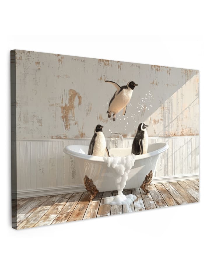 Leinwand Bilder Pinguine