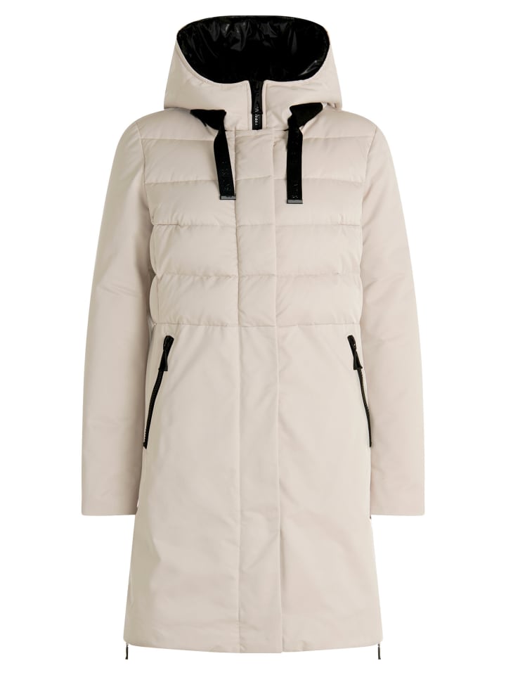 Winterjacke Kunstdaune in Beige