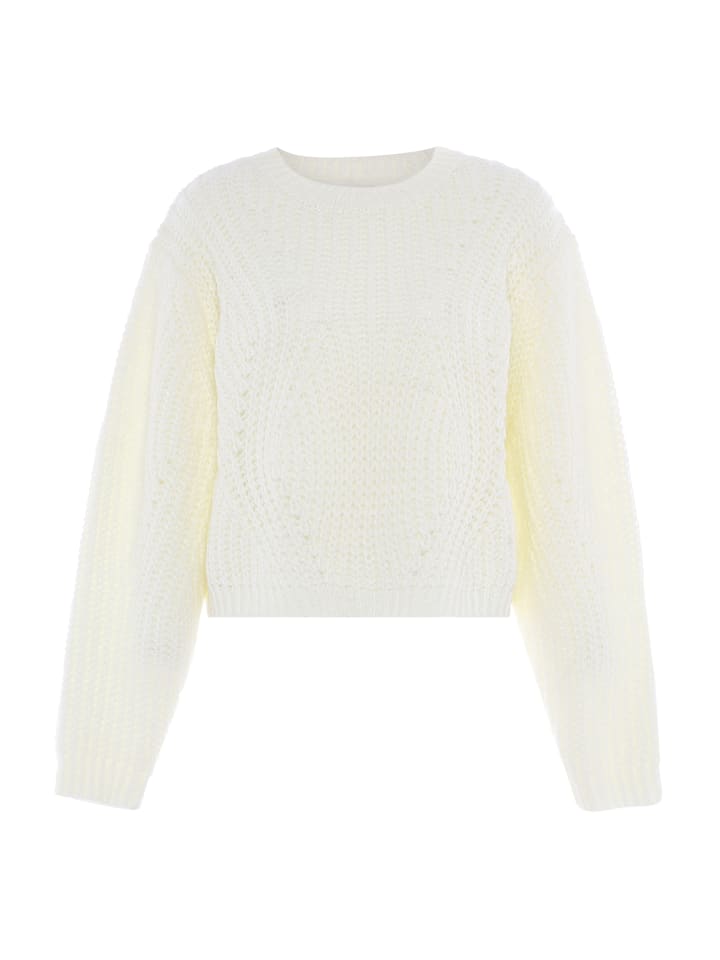 Damen Pullover in WOLLWEISS