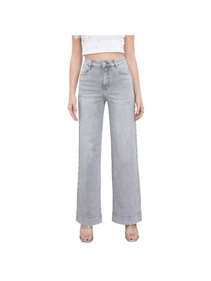 Jeans in Hellgrau