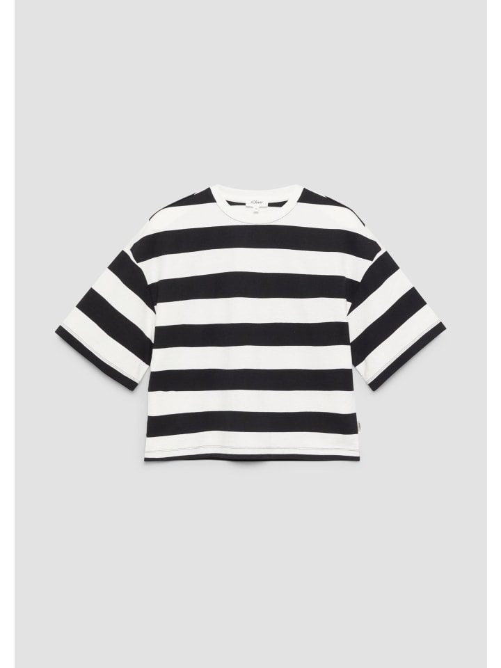T-Shirt  in  99G6_schwarz