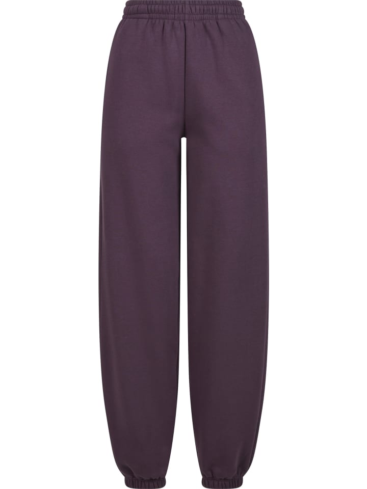 Trousers - Sweat in plumpurple