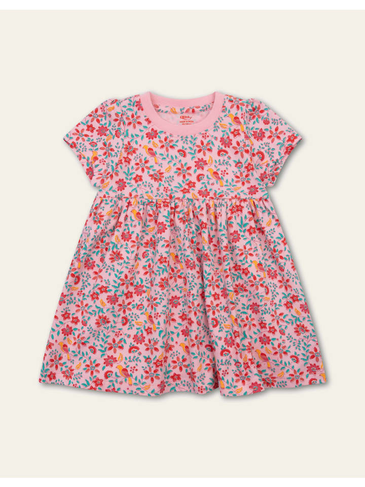 Doodle Kleid in Rosa