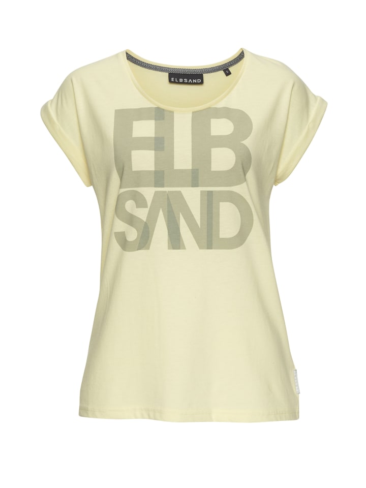 T-Shirt in gelb
