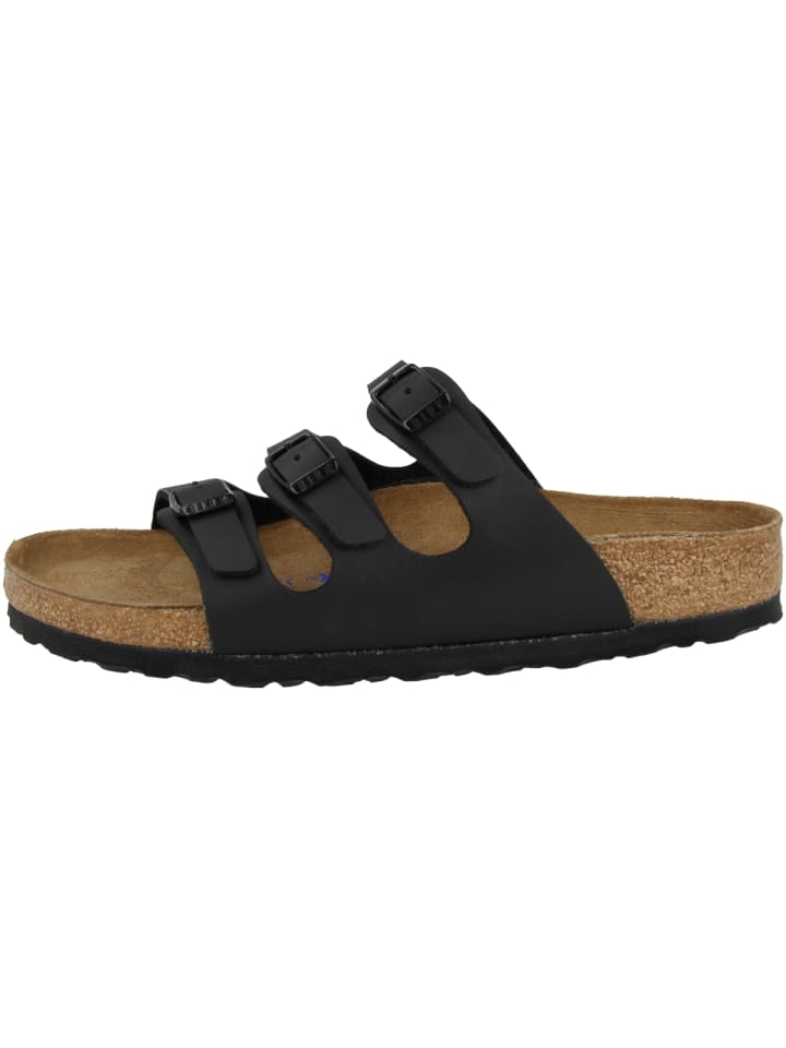 Sandale Florida SFB Birko-Flor Weichbettung normal in schwarz
