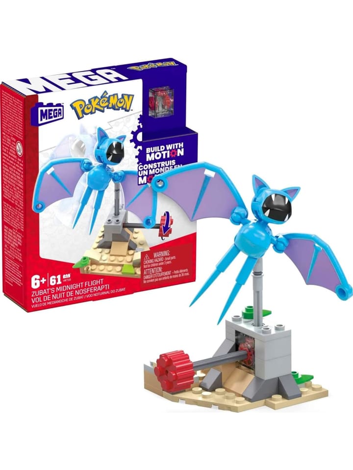 Pokémon Zubats Mitternachtsflug Bauset 61-tlg. ab 7 Jahren