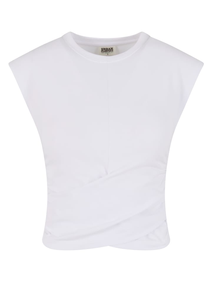 Cropped Tee in white
