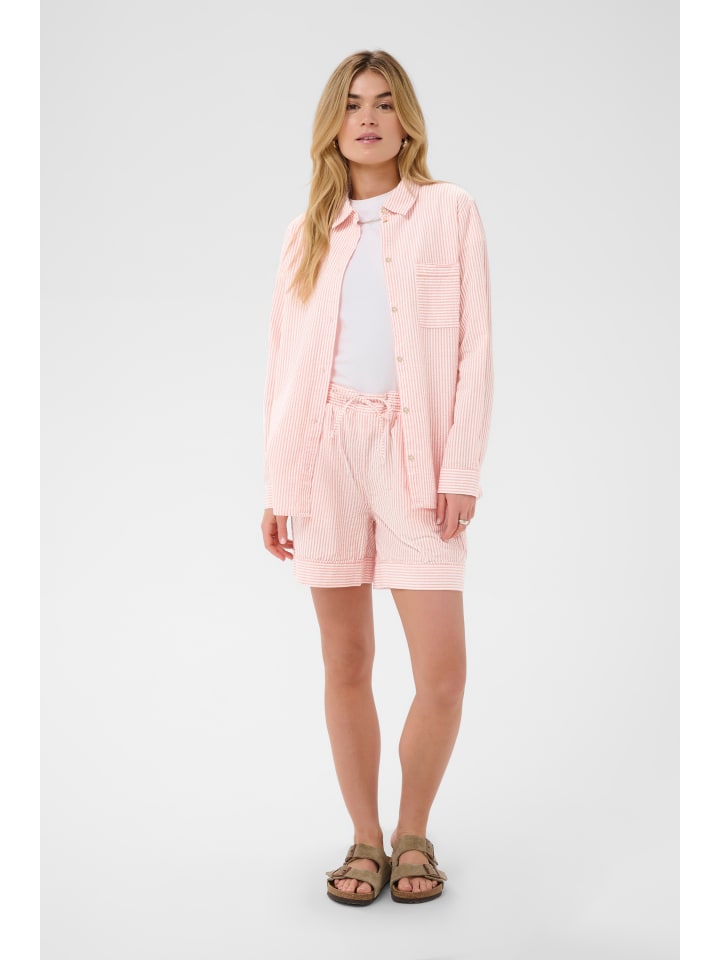 Shorts ElmikoSZ Lockere Passform in Blooming Dahlia Ice Stripe