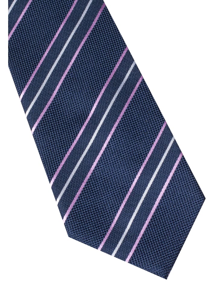 Eterna Krawatte in navy/rosa günstig kaufen | limango
