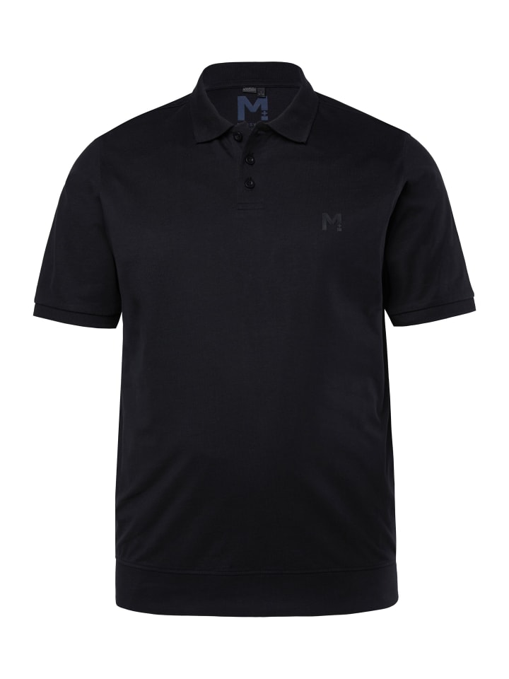 Poloshirt in schwarz