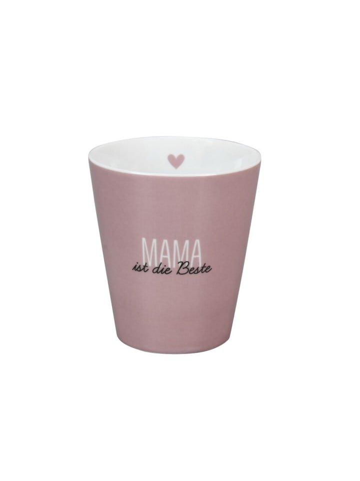 Happy Mug MAMA ist die Beste in rosa