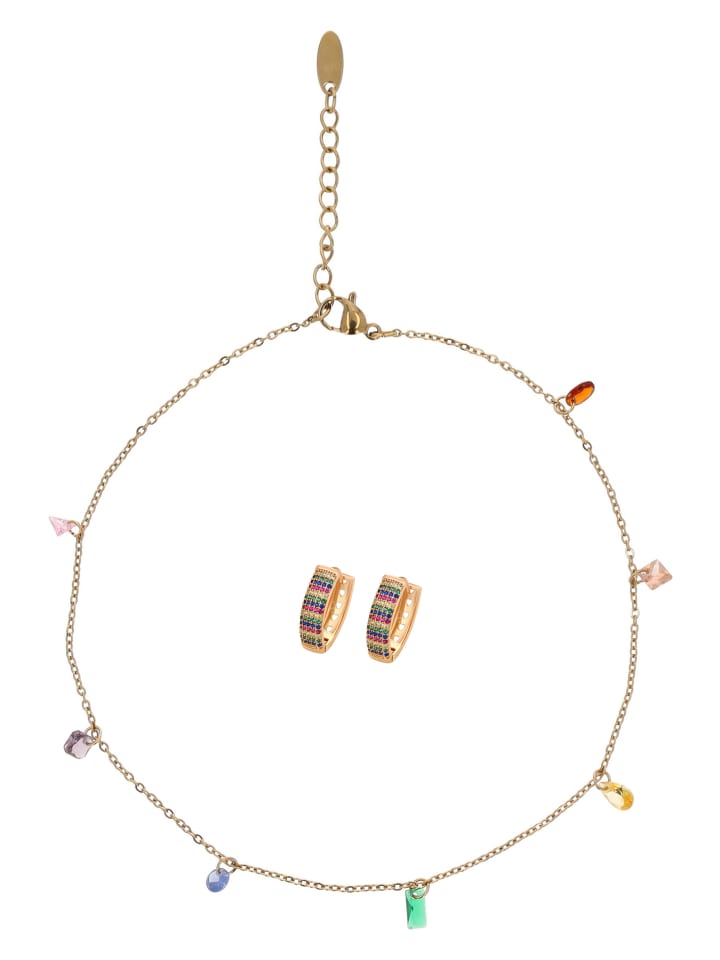 Women Jewelry Set in gold
