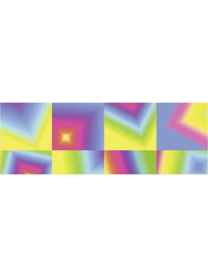 Transparentpapier 115g/qm A4 Packung mit 25 Blatt Regenbogen Spektrum