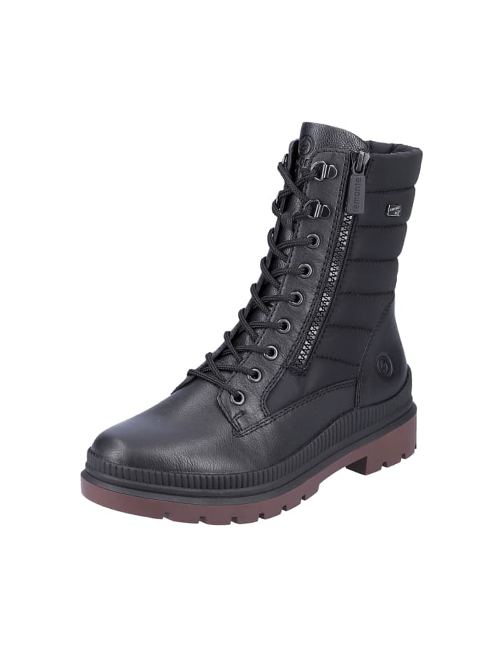 Schnürboots in Schwarz