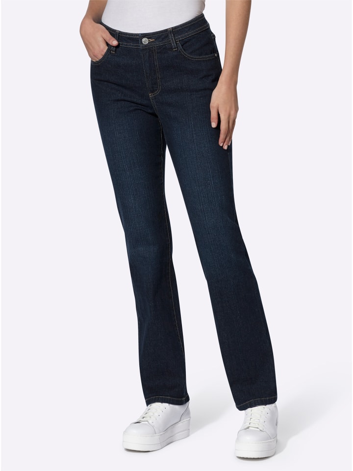5-Pocket-Jeans in dark blue