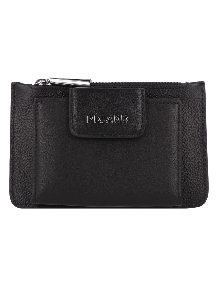 Embrace 1 Kreditkartenetui Leder 14 cm schwarz