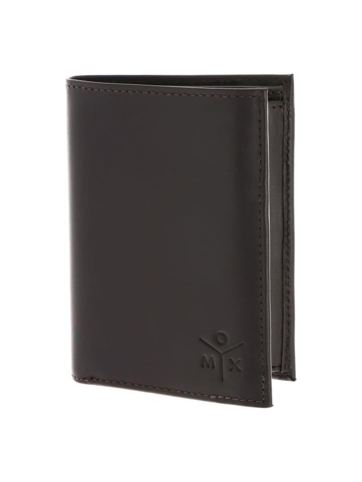 Leather Geldbörse RFID Schutz Leder 13 cm braun-ox 2.0