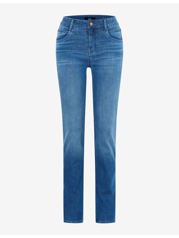 Damenjeans Style Shakira in Used Light Blue