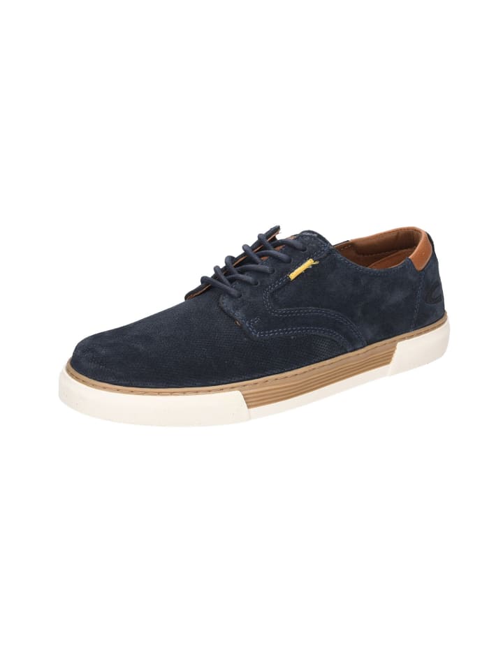 Schnürschuh in blau