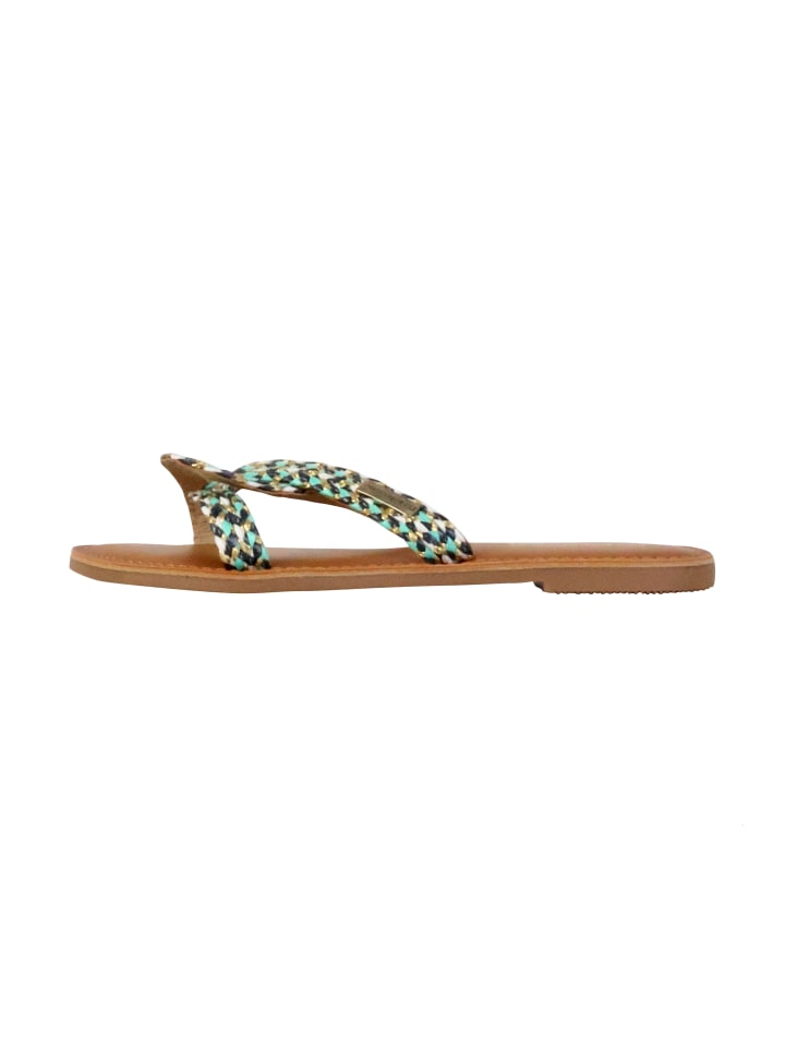Ledersandalen „Les Cina“ Blau