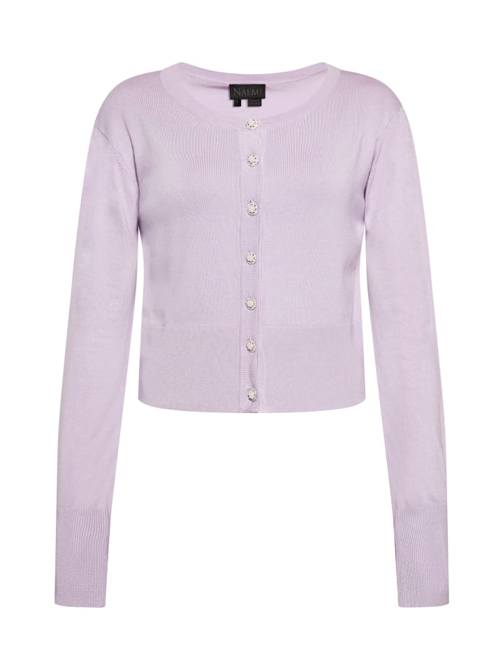 Damen Cardigan in Lavendel