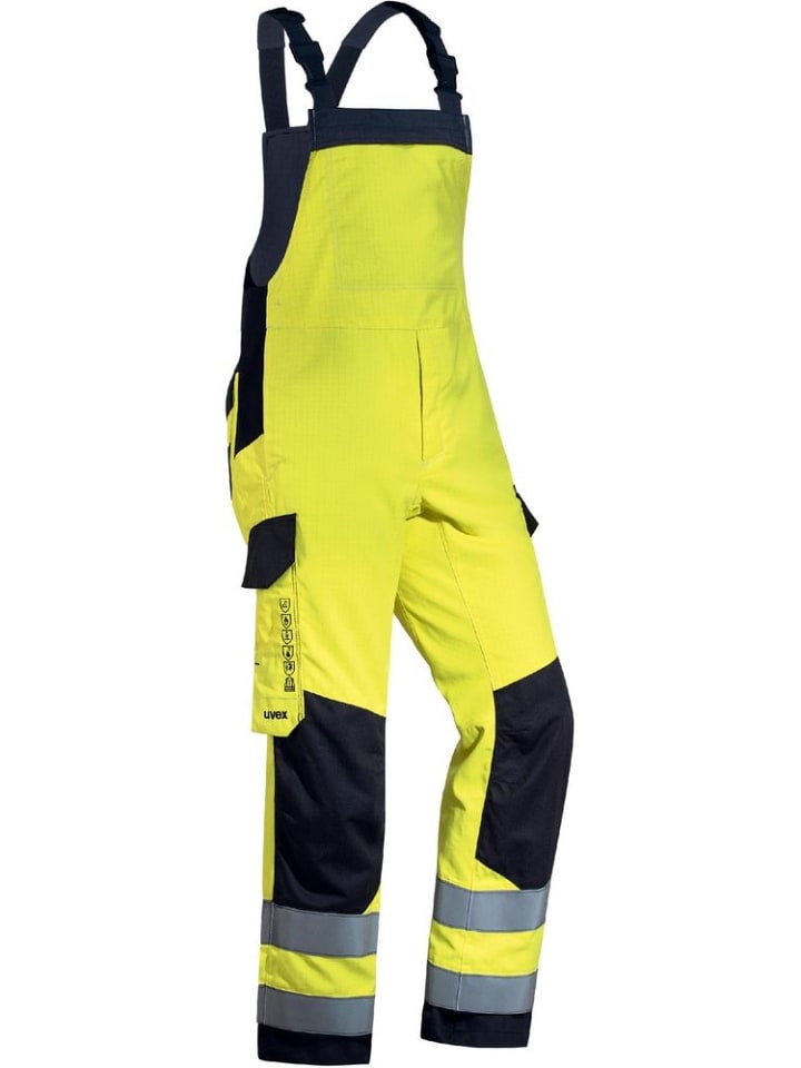 Latzhose "Latzhose Suxxeed Multifunction" in Gelb