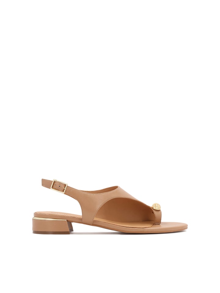 Sandaletten in Beige