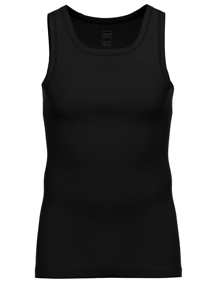 Unterhemd / Tanktop Close to you in Schwarz