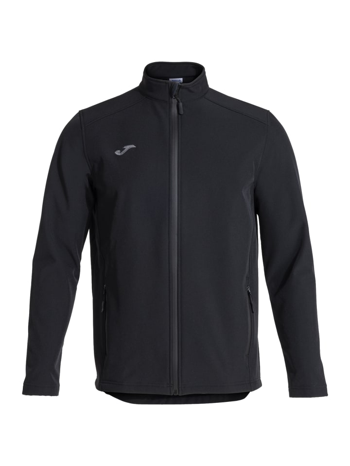 Joma Basilea II Softshell Jacket in Schwarz