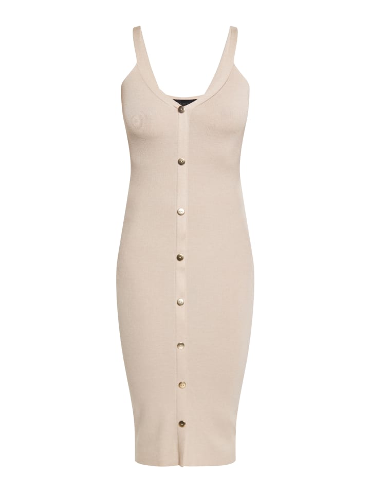 Women Dress in Hellbeige Melange