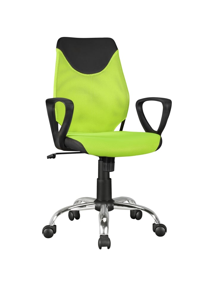 Bürostuhl in Grün / Stoff / 60x60x101