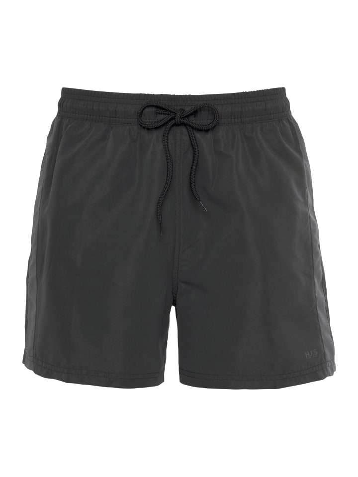 Badeshorts in schwarz