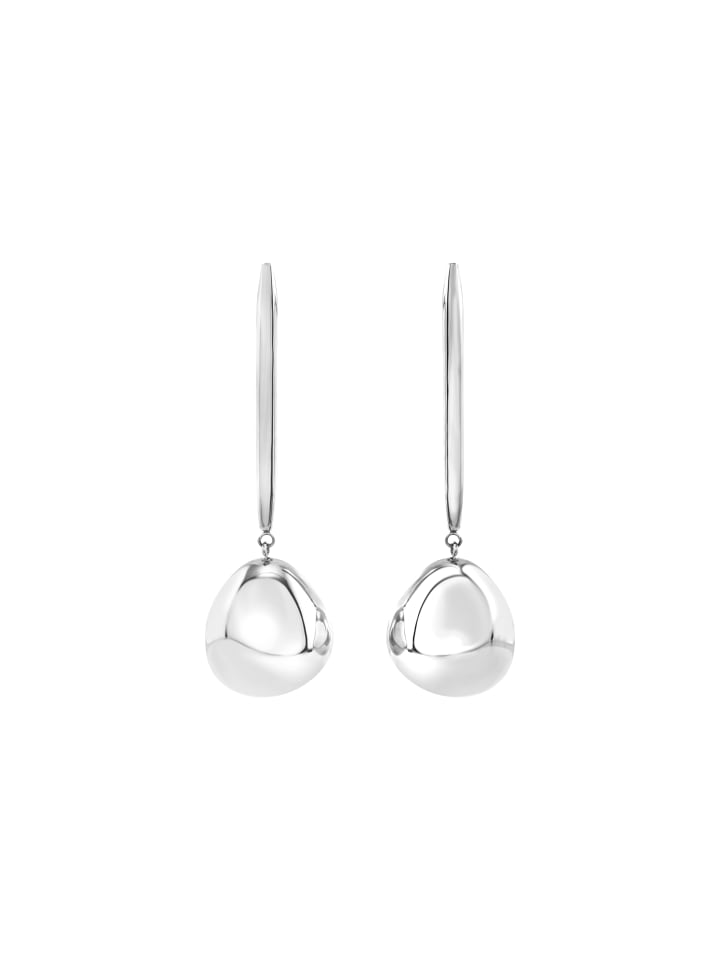 Ohrring b rocks silber