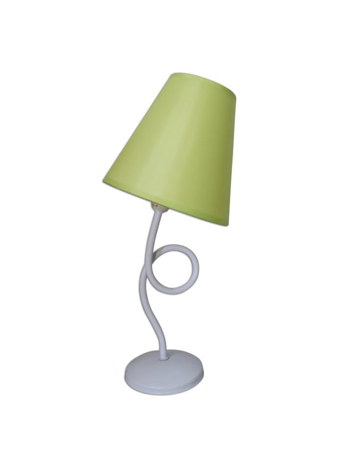 Tischleuchte "COLORI" in grün - (L)17 cm x (B)17 cm x (H)31.5 cm
