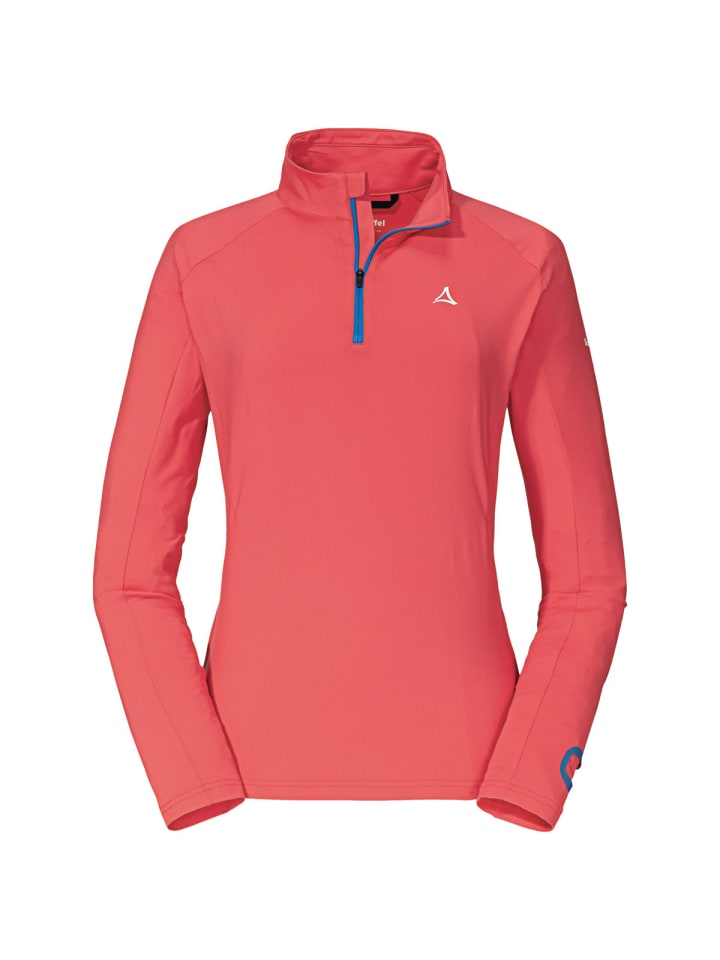 Langarmshirt Berwang in rot